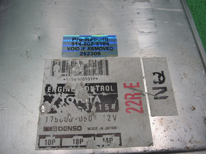 89661-35150 89-90 TOYOTA PICKUP TRUCK 22R-E ECU ECM PCM ENGINE COMPUTE