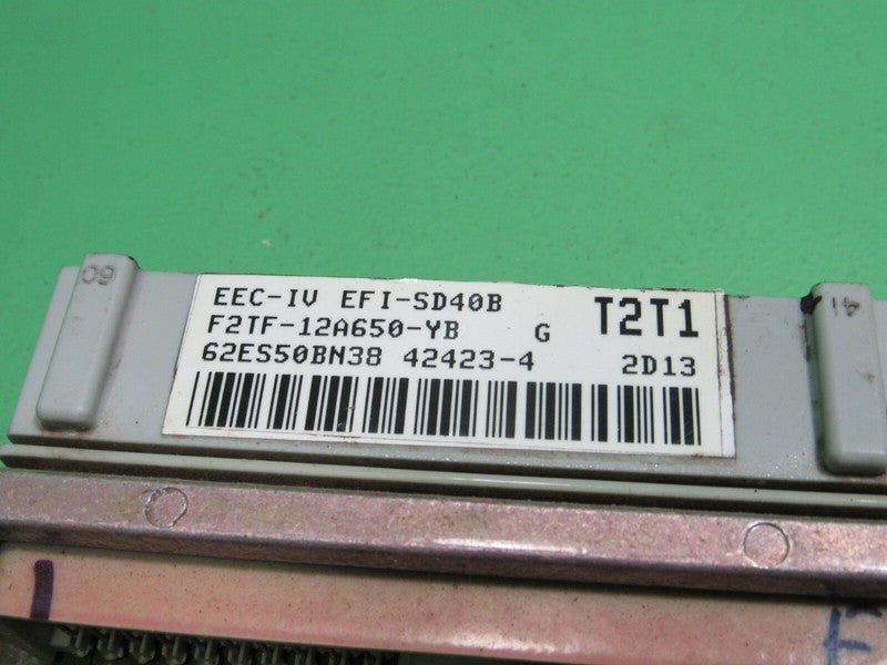 T2T1 FORD E150 E250 5.0 ECU ECM PCM ENGINE COMPUTER F2TF-12A650-YB REB