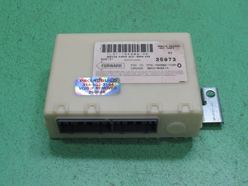 01-03 FORD F150 ANTI THEFT KEYLESS ENTRY LOCKING MODULE 1L3T-15K602-AE