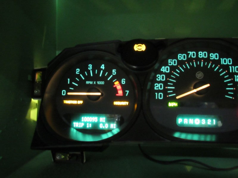 02-05 BUICK LESABRE INSTRUMENT GAUGE CLUSTER GAUGES SPEEDO TACH MILEAG