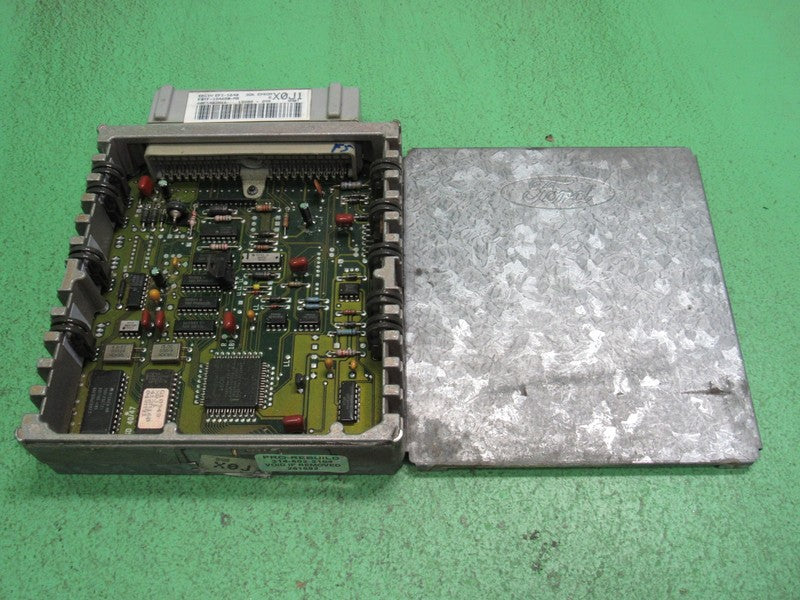 X0J1 F150 E150 4.9L AT ECU ECM PCM ENGINE COMPUTER F0TF-12A650-MB REBU