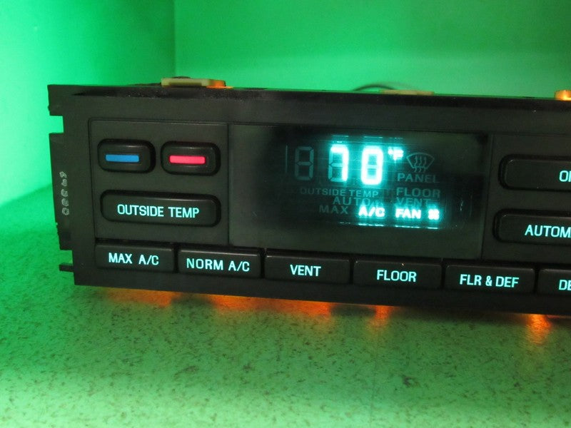 95 TOWN CAR EATC AUTOMATIC CLIMATE HEATER CONTROL P1F5VH-19C933-AF REB