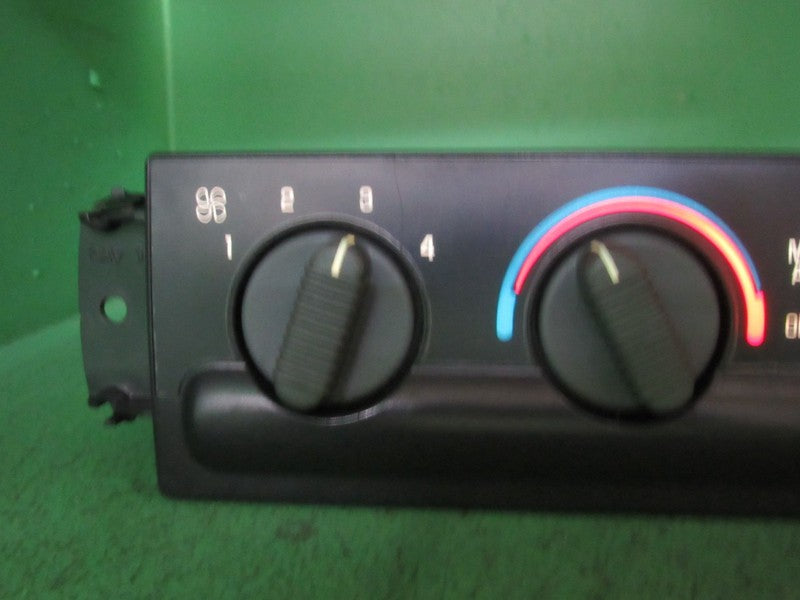 15098966 99-05 S10 BLAZER ENVOY C60 A/C MANUAL CLIMATE TEMP CONTROL RE