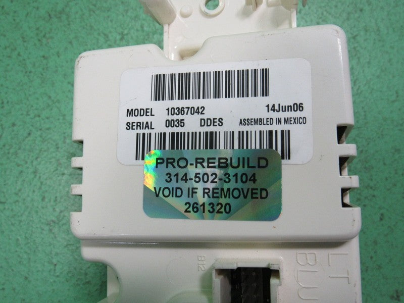 10367042 TAHOE ESCALADE SILVERADO AC DIGITAL CLIMATE TEMP CONTROL LED 