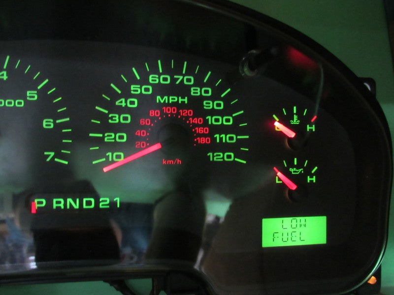 06 F150 XL XLT STX INSTRUMENT GAUGE CLUSTER GAUGES SPEEDO TACH MILEAGE