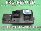 09 COLORADO BCM BODY CONTROL MODULE VIN AND MILEAGE PROGRAMMED 2160