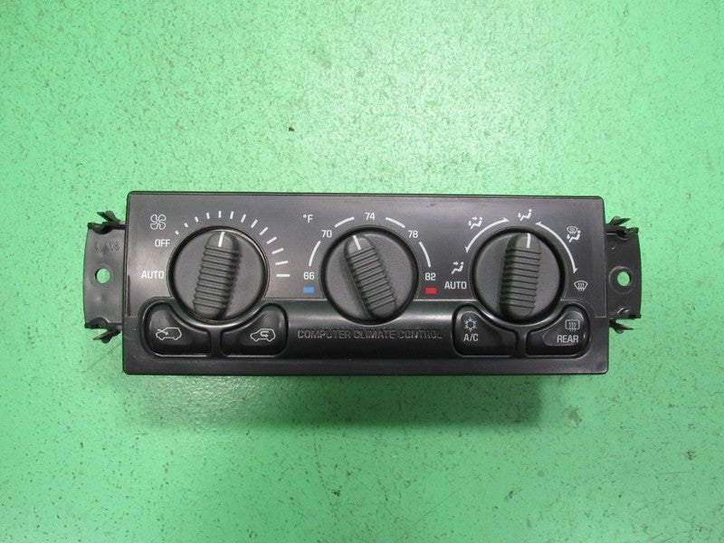 15060162 00-02 TAHOE SILVERADO YUKON A/C AUTO CLIMATE TEMP CONTROL REB