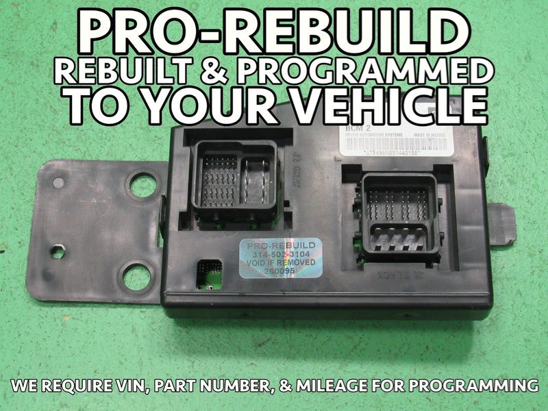 05-06 COLORADO CANYON i280 BCM BODY CONTROL MODULE VIN AND MILEAGE PRO