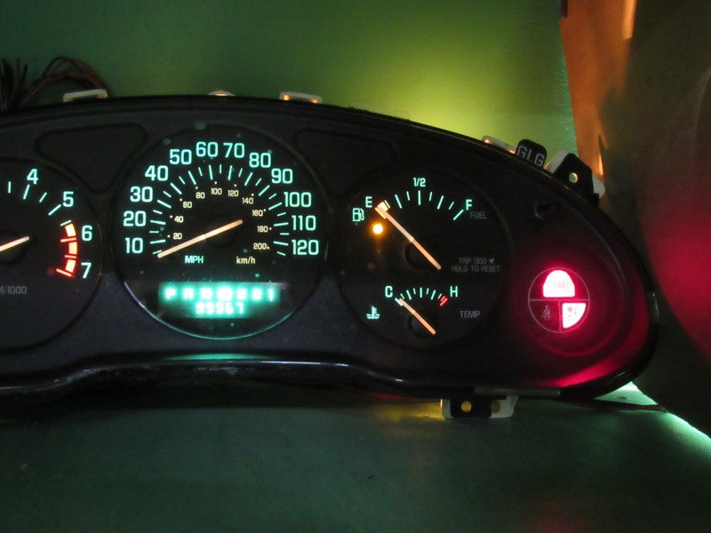 99-04 BUICK REGAL INSTRUMENT GAUGE CLUSTER GAUGES SPEEDO TACH MILEAGE 