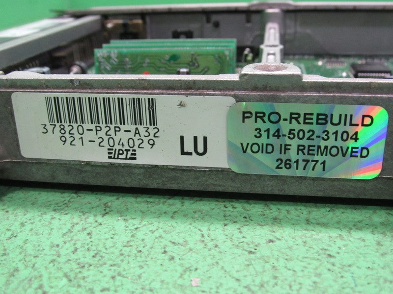 37820-P2P-A32 HONDA CIVIC EX VTEC MT ECU ECM PCM ENGINE CONTROL UNIT R