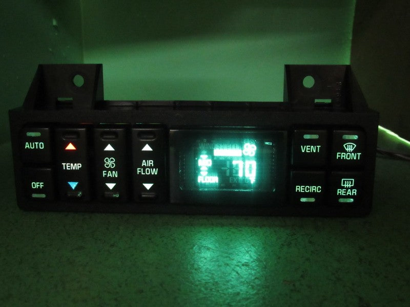 16214484 95-99 LESABRE 95-96 PARK AVE AC DIGITAL CLIMATE TEMP CONTROL 