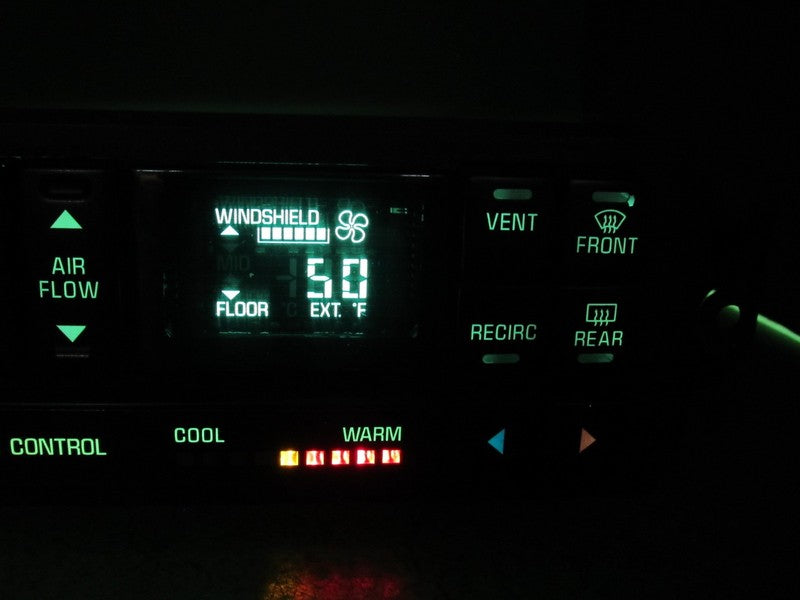 10435588 97-05 BUICK REGAL CENTURY A/C DIGITAL CLIMATE TEMP CONTROL RE