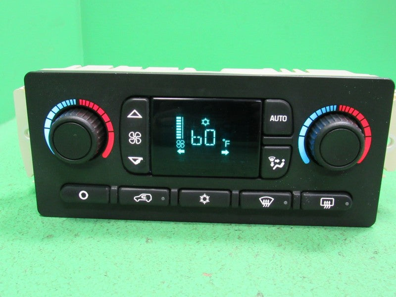 10367041 TAHOE ESCALADE SILVERADO AC DIGITAL CLIMATE TEMP CONTROL LED 