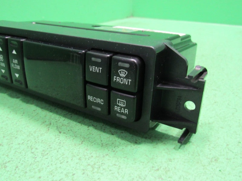 15139457 00-05 BUICK LESABRE AC DIGITAL HEATER CLIMATE TEMP CONTROL RE