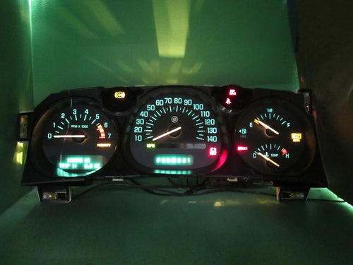 00-01 BUICK LESABRE INSTRUMENT GAUGE CLUSTER GAUGES SPEEDO TACH MILEAG