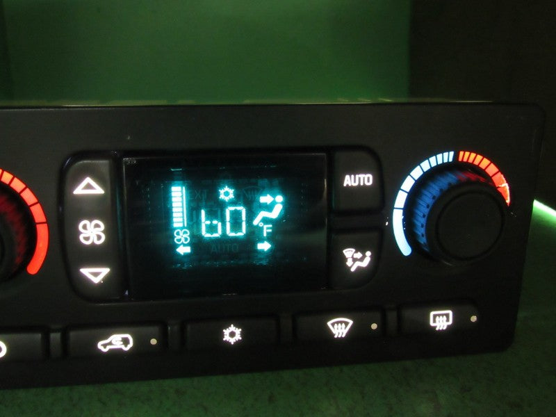 15107730 TAHOE ESCALADE SILVERADO AC DIGITAL CLIMATE TEMP CONTROL LED 