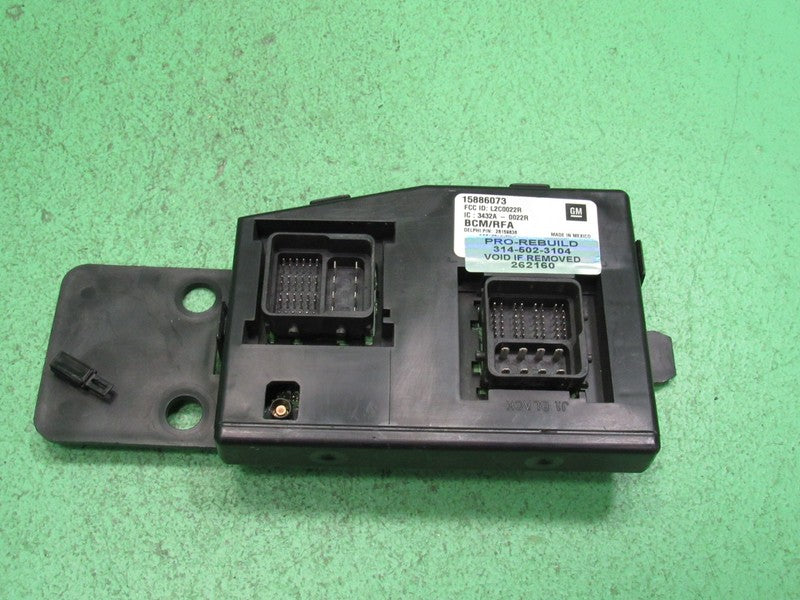 09 COLORADO BCM BODY CONTROL MODULE VIN AND MILEAGE PROGRAMMED 2160