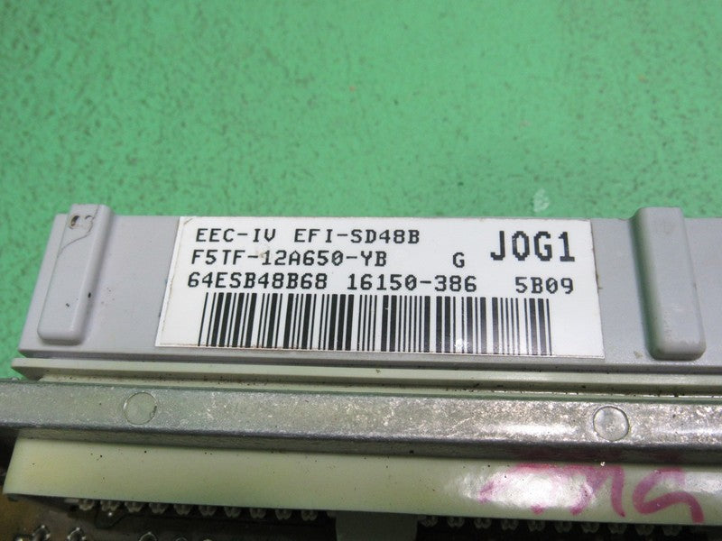 JOG1 FORD F150 BRONCO 5.8L ECU ECM PCM ENGINE COMPUTER F5TF-12A650-YB 