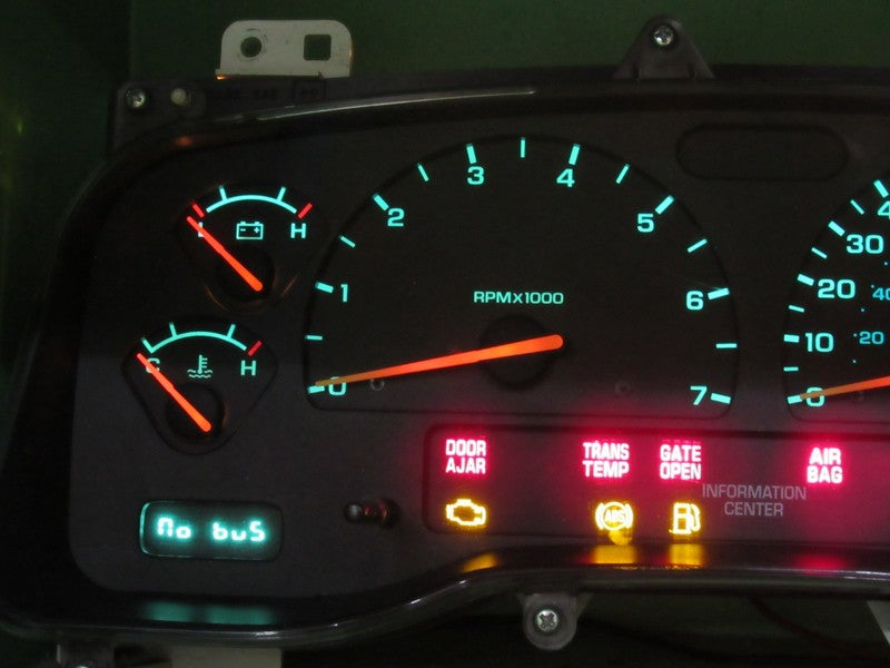 01-04 DODGE DAKOTA MPH INSTRUMENT GAUGE CLUSTER SPEEDO TACH MILEAGE PR