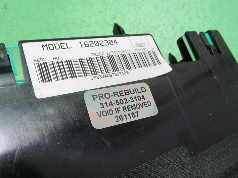 16202304 97-05 BUICK PARK AVE AC DIGITAL CLIMATE TEMPERATURE CONTROL R