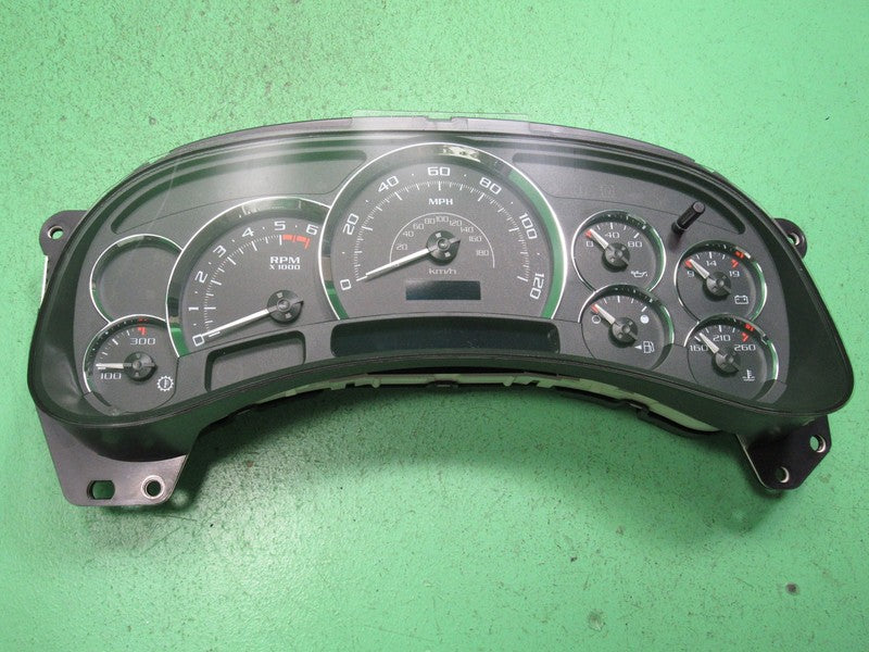03-04 CADILLAC ESCALADE INSTRUMENT GAUGE CLUSTER SPEEDO MILEAGE PROG R