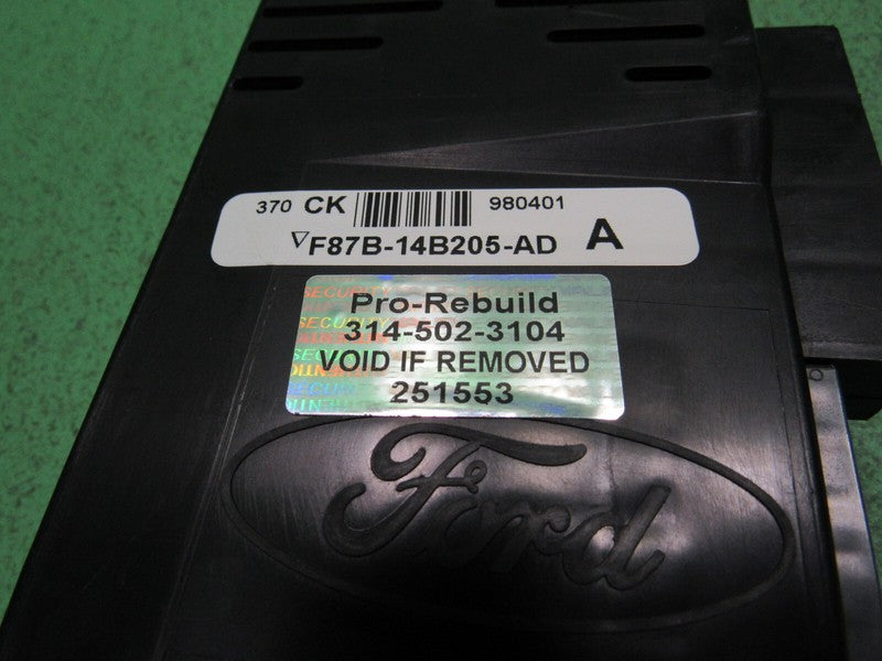 F87B-14B205-AF RANGER B2300 B3000 B4000 BCM GEM MULTIFUNCTION REBUILT 