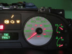 05-07 F350 MT KPH DIESEL INSTRUMENT GAUGE CLUSTER SPEEDO TACH MILEAGE 