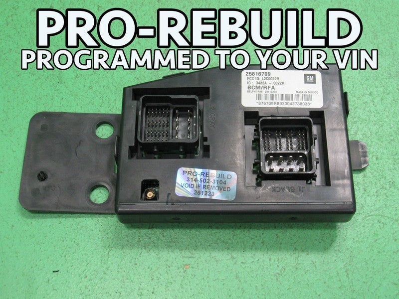 07-08 COLORADO CANYON H3 BCM BODY CONTROL MODULE VIN AND MILEAGE PROGR