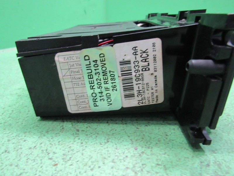 02-04 FORD F-150 EATC AUTOMATIC CLIMATE HEATER CONTROL 2L3H-19C933-AA 