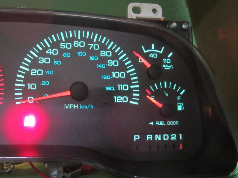 98 DODGE DURANGO INSTRUMENT GAUGE CLUSTER SPEEDOMETER TACH 272K TESTED