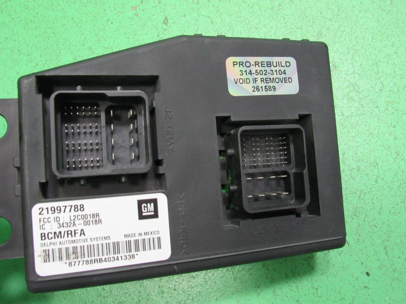 04 COLORADO CANYON BCM BODY CONTROL MODULE VIN AND MILEAGE PROGRAMMED 