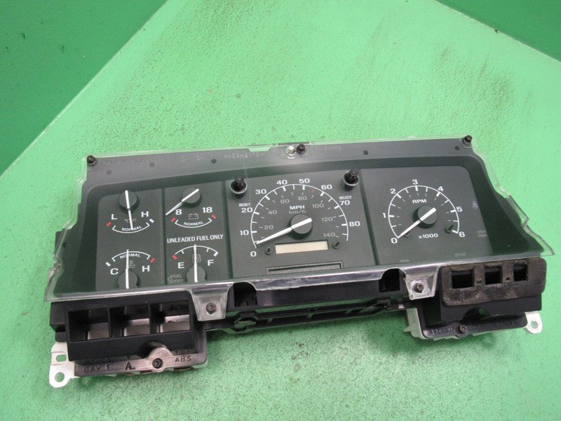 92-93 FORD BRONCO F150 F250 INSTRUMENT GAUGE CLUSTER SPEEDO TACH 51k T