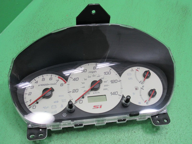 02-05 HONDA CIVIC SI EP3 INSTRUMENT GAUGE CLUSTER SPEEDO TACH 86K TEST