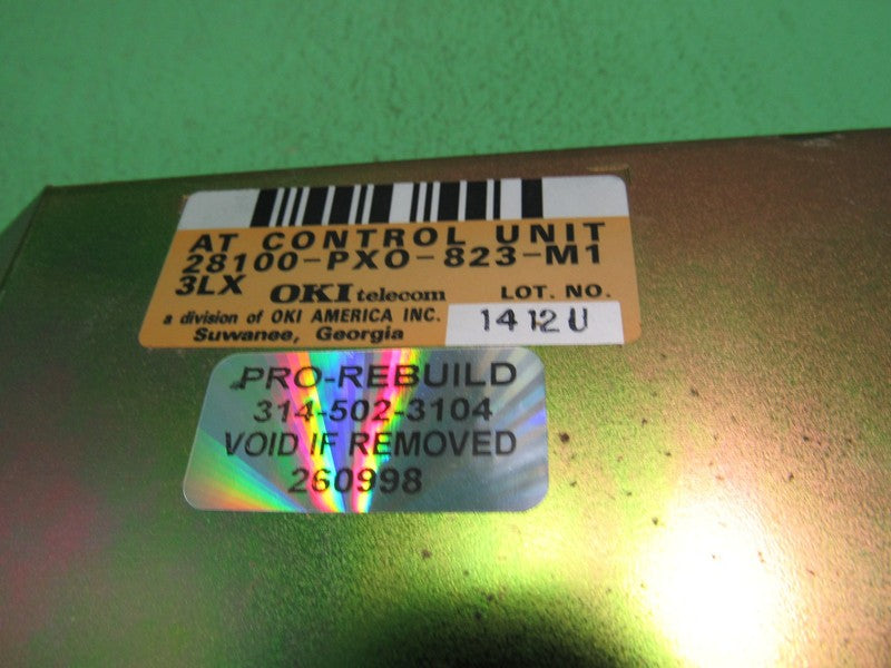 28100-PX4-823 91 HONDA ACCORD LX TCU TCM TRANSMISSION CONTROL UNIT REB