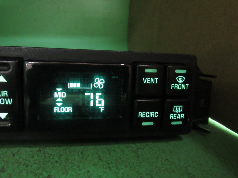 16236054 00-05 BUICK LESABRE AC DIGITAL HEATER CLIMATE TEMP CONTROL RE