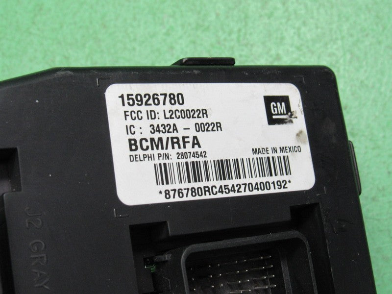 07-08 COLORADO CANYON H3 BCM BODY CONTROL MODULE VIN AND MILEAGE PROGR