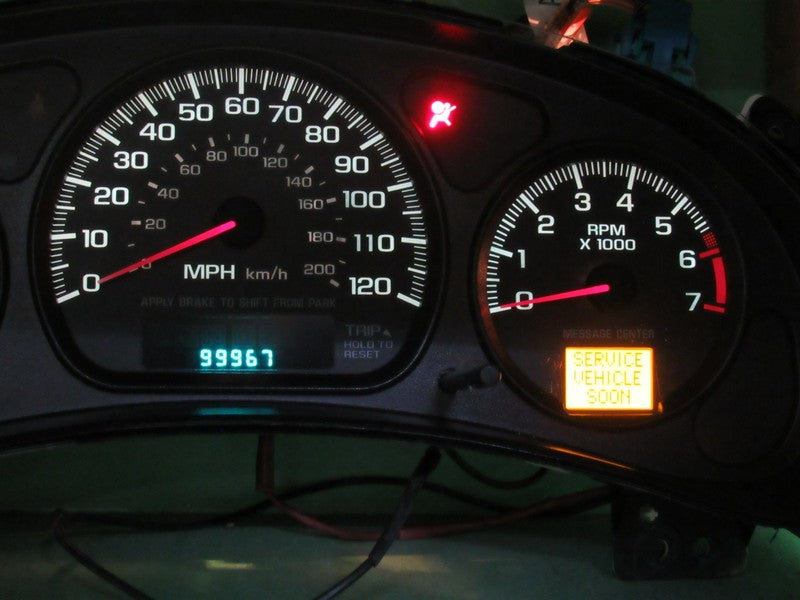 00-05 IMPALA MONTE CARLO INSTRUMENT GAUGE CLUSTER SPEEDO TACH MILEAGE 