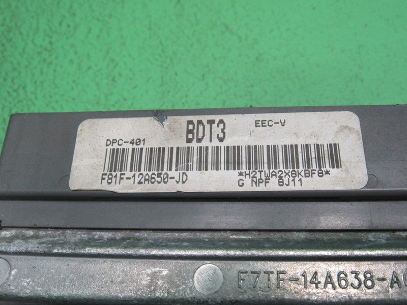 BDT3 F250 F350 7.3 MT DIESEL ECU ECM PCM ENGINE COMPUTER F81F-12A650-J