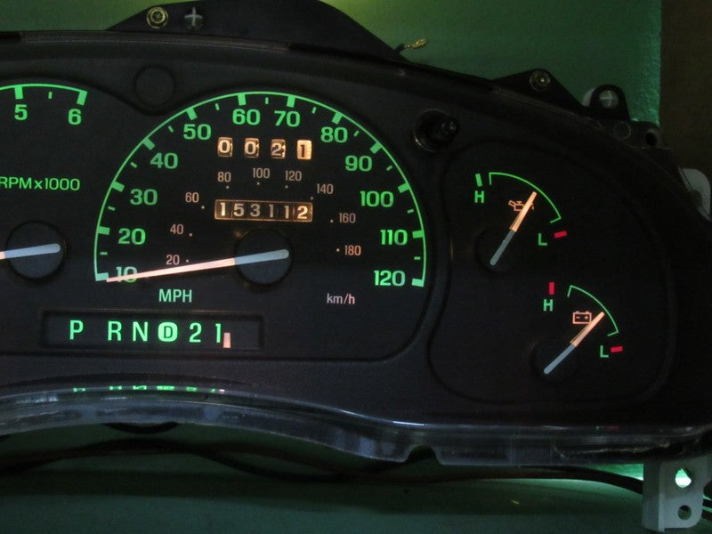 98-00 EXPLORER RANGER INSTRUMENT GAUGE CLUSTER SPEEDOMETER TACH 153K R