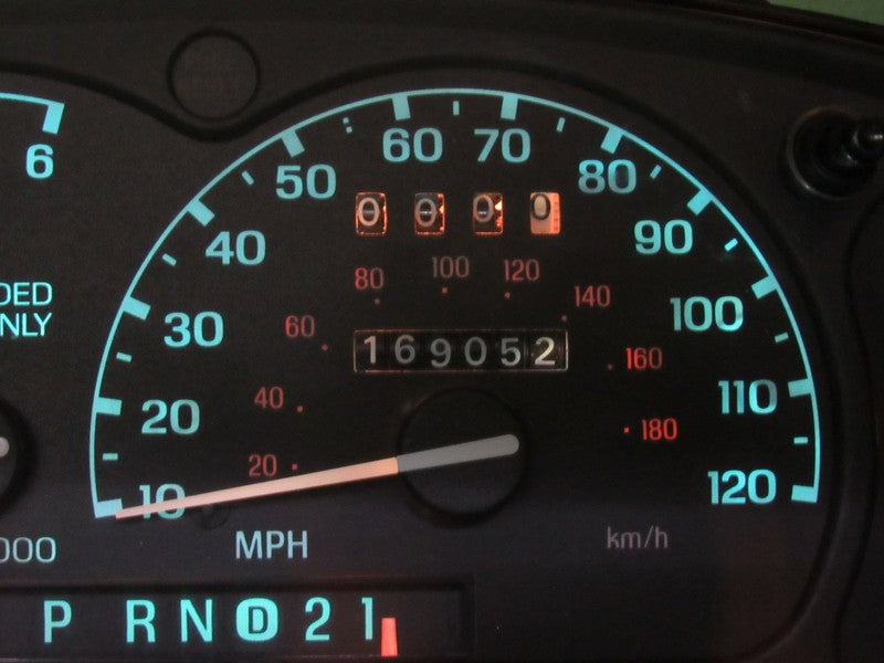 96-97 EXPLORER RANGER INSTRUMENT GAUGE CLUSTER SPEEDOMETER TACH 169K R
