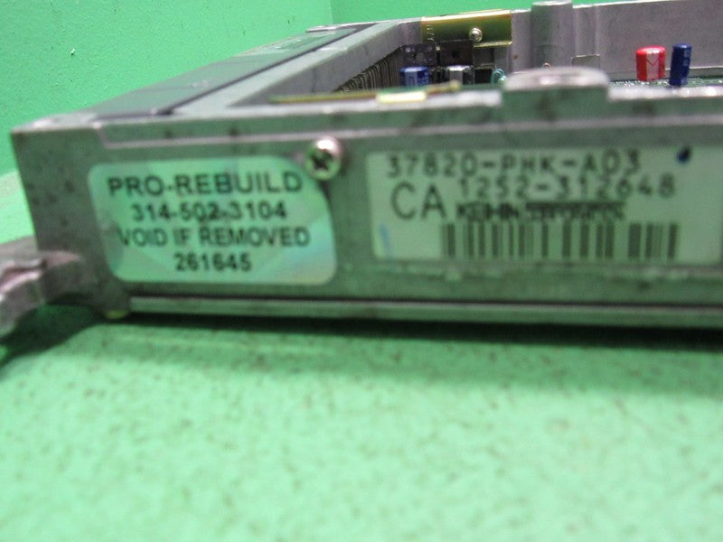 37820-PHK-A03 00-01 HONDA CR-V MT ECU ECM PCM ENGINE COMPUTER REBUILT 