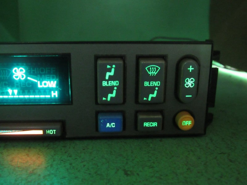 91-94 CHEVY C/K 1500 SILVERADO GMC AC HEATER DIGITAL CLIMATE CONTROL R