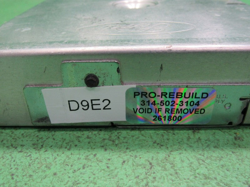 D9E2 89 Ford Bronco 5.8L ECU ECM PCM ENGINE COMPUTER E9TF-12A650-AB1C 