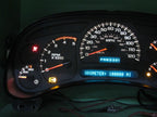 03-04 SILVERADO DURAMAX INSTRUMENT GAUGE CLUSTER SPEEDO MILEAGE PROG R