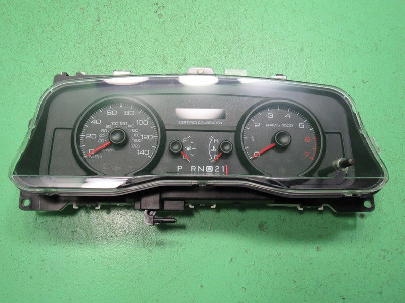 09-11 CROWN VICTORIA P71 INSTRUMENT GAUGE CLUSTER SPEEDO TACH MILEAGE 