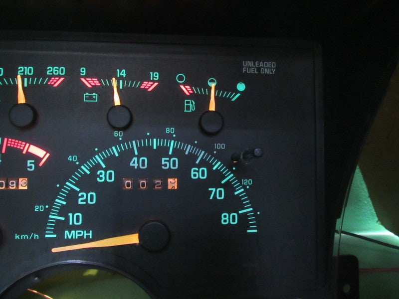 94 C/K TRUCK SUBURBAN INSTRUMENT GAUGE CLUSTER SPEEDO TACH 293k REBUIL
