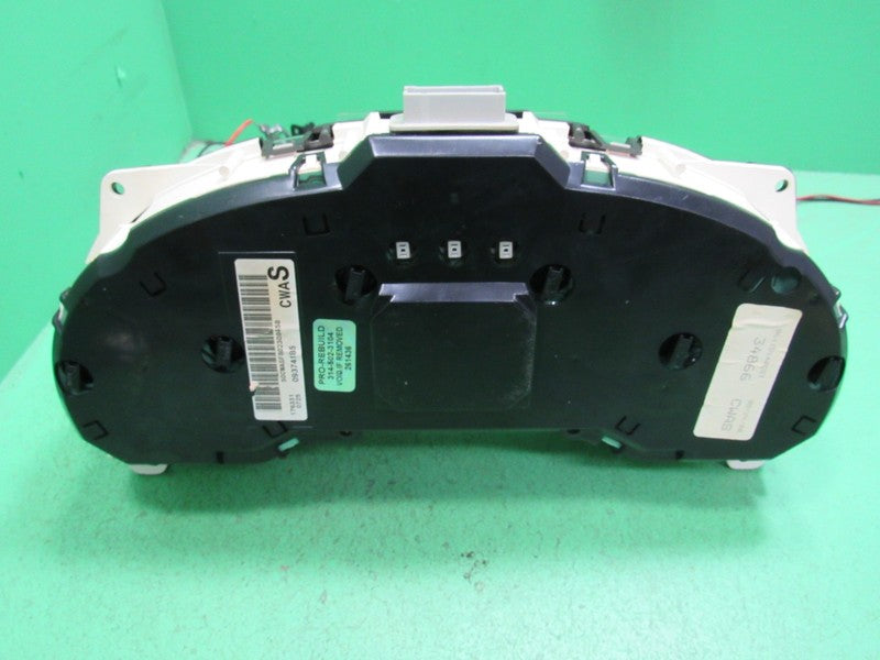01-04 S-10 SONOMA 4.3 MT INSTRUMENT GAUGE CLUSTER SPEEDO TACH MILEAGE 