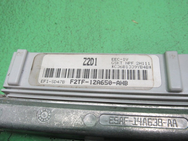 Z2D1 Ford F150 BRONCO 5.0 ECU ECM PCM ENGINE COMPUTER F2TF-12A650-AHB 