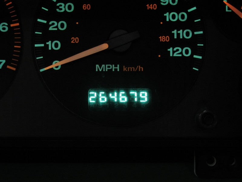 02-04 JEEP GRAND CHEROKEE WJ INSTRUMENT GAUGE CLUSTER MILEAGE PROG REB