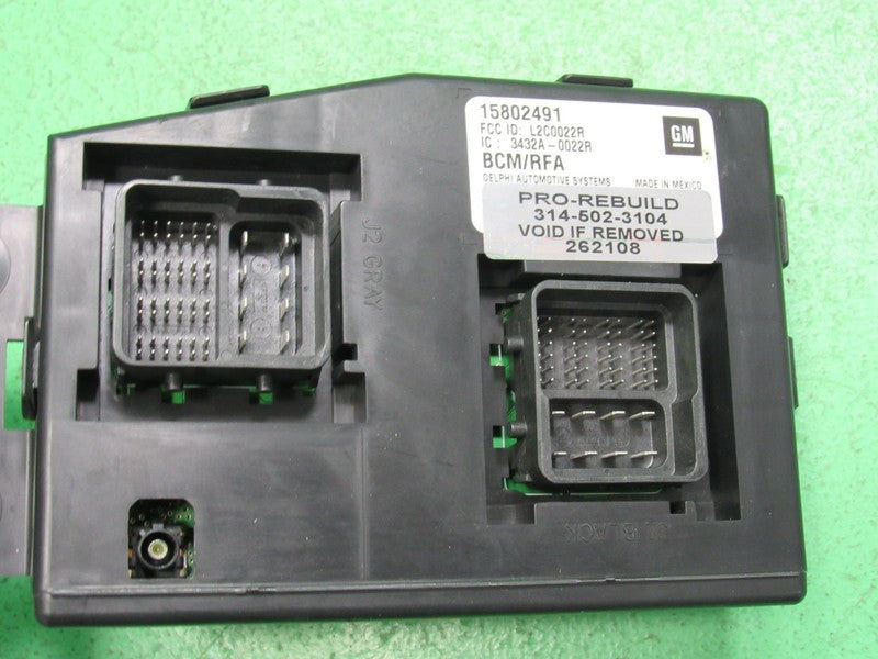 07-08 COLORADO CANYON H3 BCM BODY CONTROL MODULE VIN AND MILEAGE PROGR